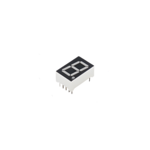 Single digit 7 segment display