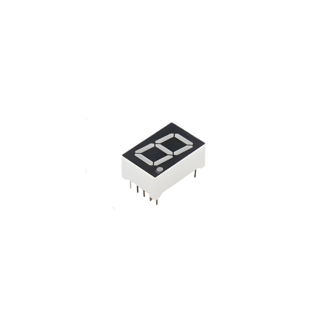 Single digit 7 segment display