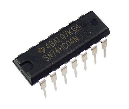 7404 Hex Inverter (NOT Gate) IC